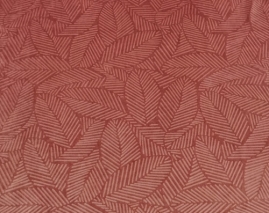 Velours gaufré embossed motifs en relief Rose