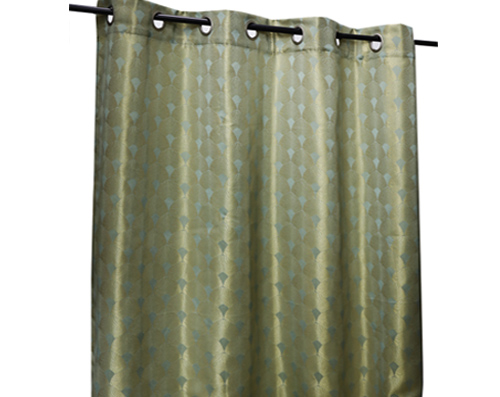 Rideau Bruges jacquard tamisant art déco