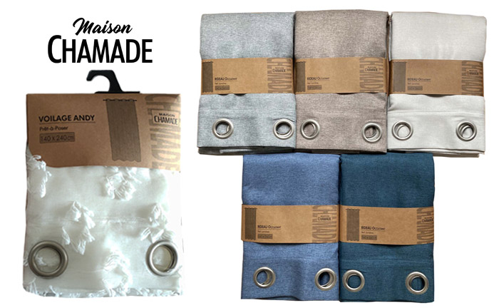 Maison Chamade Collection of Curtains and Sheers