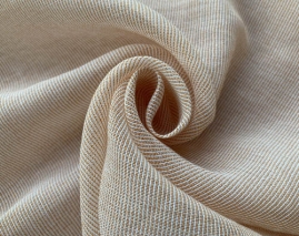 Sheer with bi-colour threads