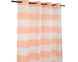 Melbourne sheer voile with stripes