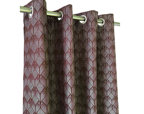 Ethiopia jacquard curtain with geometric pattern
