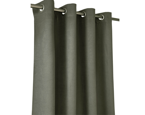 Semi blackout velvet curtain