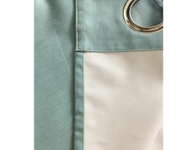Flame retardant blackout curtain